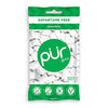 Pur 100% Xylitol Chewing Gum, Sugarless Spearmint, Sugar Free + Aspartame Free + Gluten Free, Vegan & Keto Friendly - Healthy, L