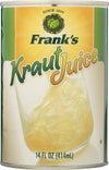 Franks Kraut Juice, 14 Fl Oz (Pack of 12)