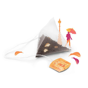 Twinings Discovery Collection London Strand Earl Grey, 30 Large Leaf Pyramid Tea Bags