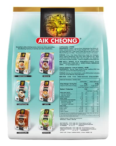Aik Cheong Cappuccino Silkly Smooth(12 Sachets)