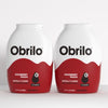 Obrilo Water Enhancer Liquid Flavoring Drops, Zero Sugar, Naturally Flavored, 2 Fl Oz (Pack of 2), Cranberry Peach