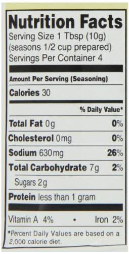 Lawry's Thick Spaghetti Mix, 1.42-Ounce Packets (Pack of 24)