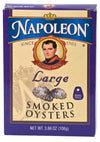 Napoleon Large Smoked Oysters, 3.66-Ounce Tin (Pack of 25)