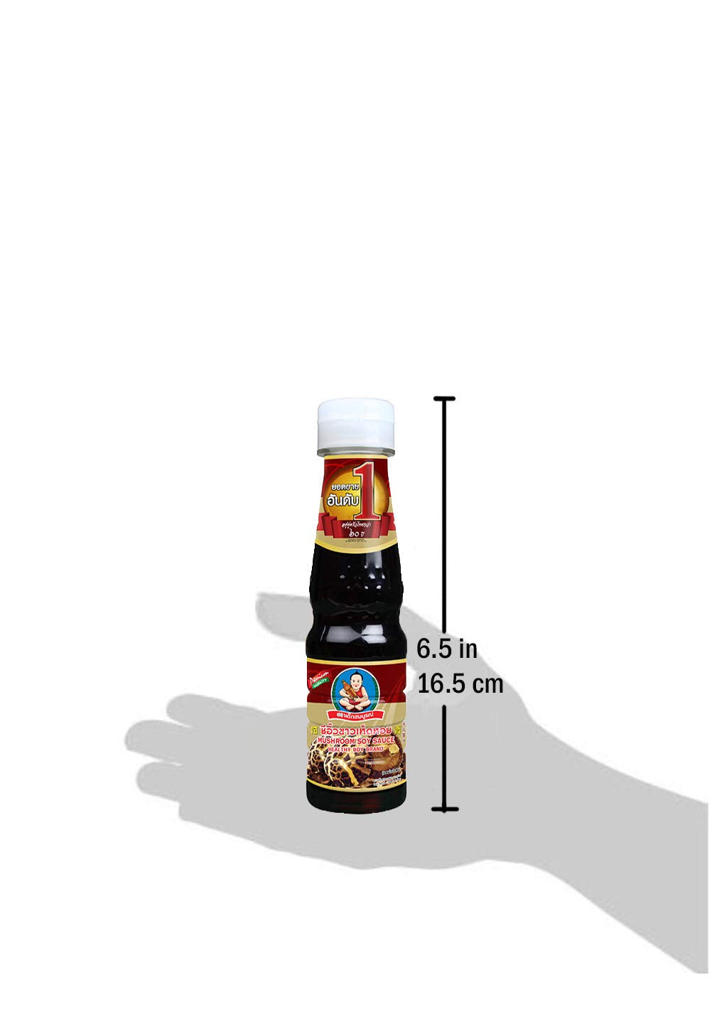 Healthy Boy Thai Mushroom Thin Soy Sauce, 5 Fl Oz, Product Of Thailand (Pack Of 1)