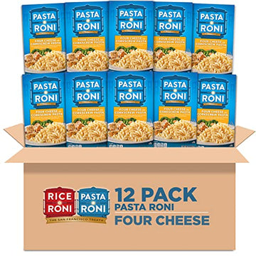 Pasta Roni, Four Cheese Corkscrew Pasta, 6Oz Boxes (12 Pack)