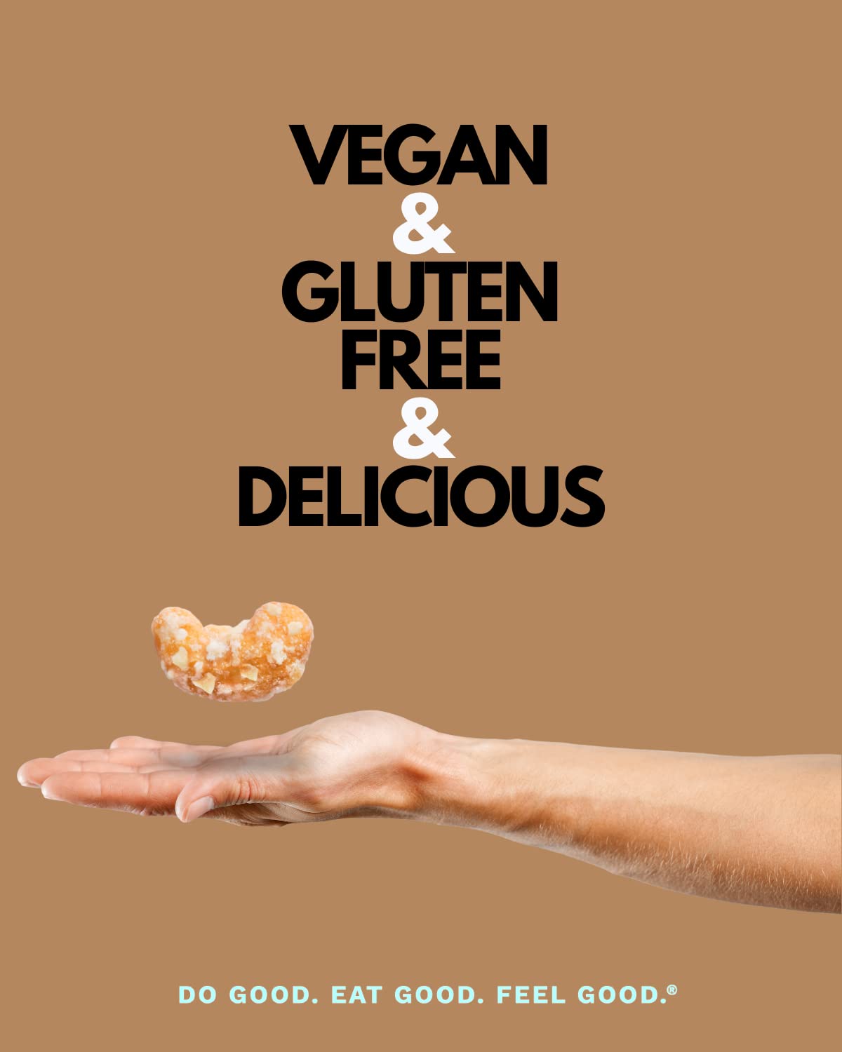 Toasted Coconut Air Roasted Whole Cashews By Karma Nuts, Lightly Sweetened, Peanut-Free Facility, Kosher, Everyday Nut Snack, 7Oz Resealable Bag - 6 Pack