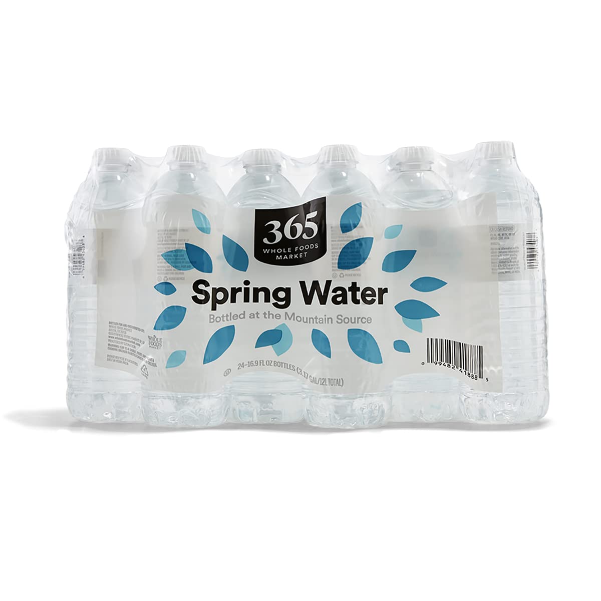 365 by Whole Foods Market, Spring Water Multi Pack 24 Pack, 16.9 Fl Oz