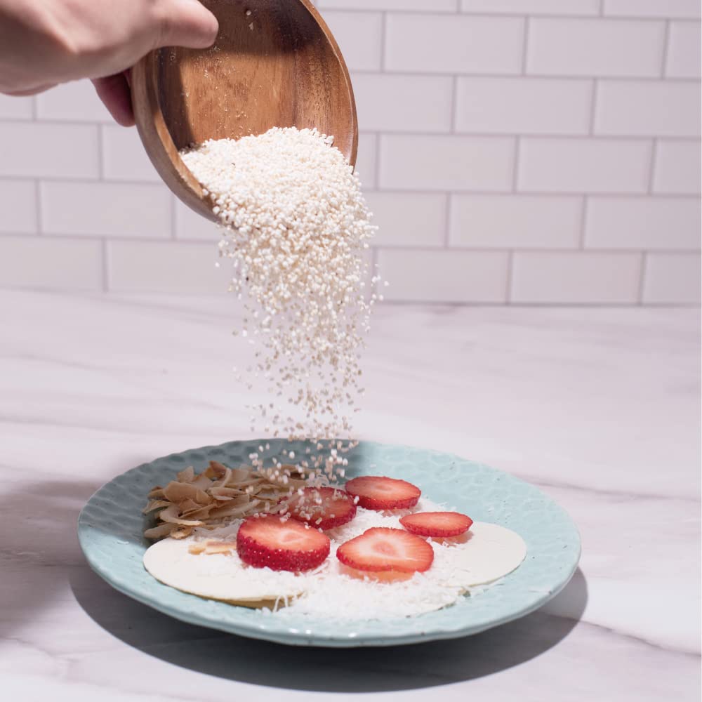 Ra ces del Huerto. Amaranth Wafers Thins-Obleas - Low calorie Snack. (Coconut, 6 Pack)