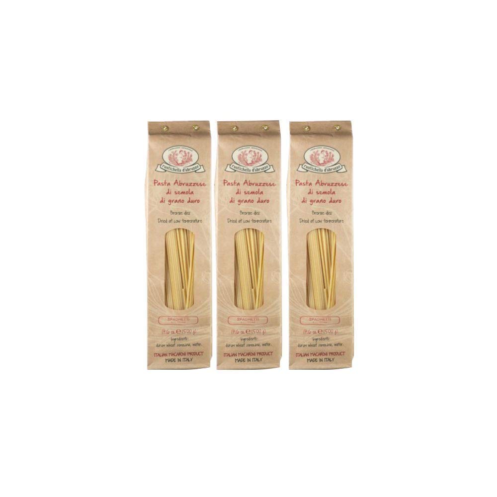 Rustichella D'Abruzzo, Spaghetti, 500G 3-Pack