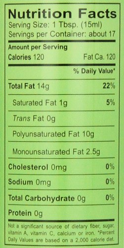 Seitenbacher Organic Oil, Flaxseed, 8.4-Ounce