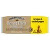 Brunswick Herring Fillets In Lemon & Cracked Pepper, 3.53 Oz Can (Pack Of 12) - 15G Protein Per Serving - Gluten Free, Keto Friendly - Great For Pasta & Seafood Recipes