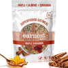 Earnest Eats Superfood Maple Cinnamon Almond Oatmeal (6 Pack)- No Sugar Added, Vegan, Gluten Free, Good Source of Fiber
