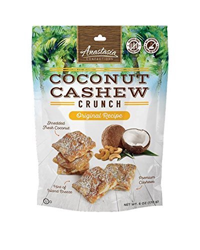 Anastasia Confections Coconut Cashew Crunch Original Recipe