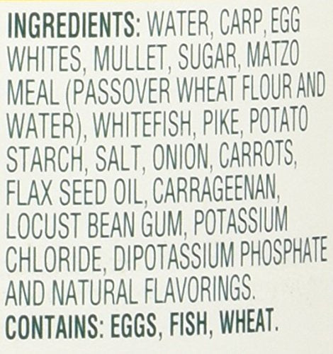 Manischewitz Premium Gold Gefilte Fish, 24 Oz
