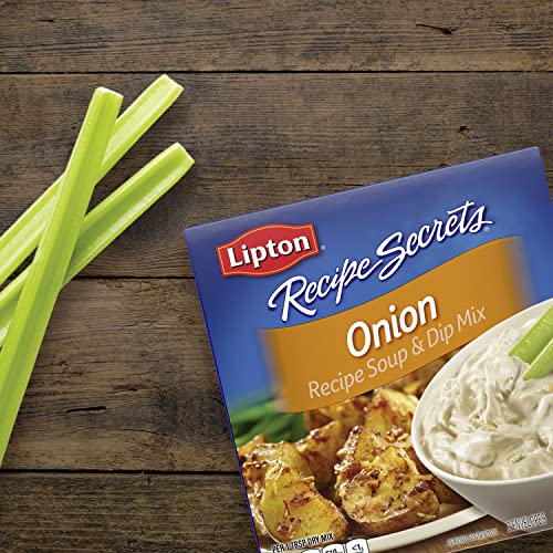 Recipe Secrets Lipton Recipe Soup and Dip Mix For a Delicious Meal Onion Great With Your Favorite Recipes, Dip or Soup Mix 2 oz