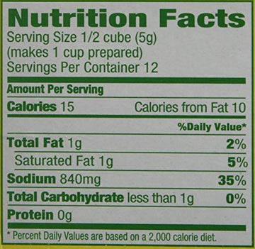 Knorr Vegetable Bouillon Cubes, Pack Of 12