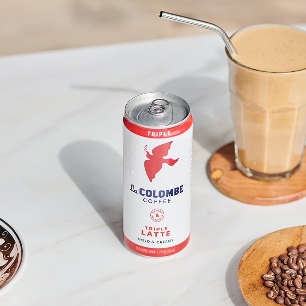 La Colombe Triple Draft Latte - 9 Fl Oz (Pack Of 16) - 3 Shots Of Cold-Pressed Espresso And Frothed Milk - Made With Real Ingred