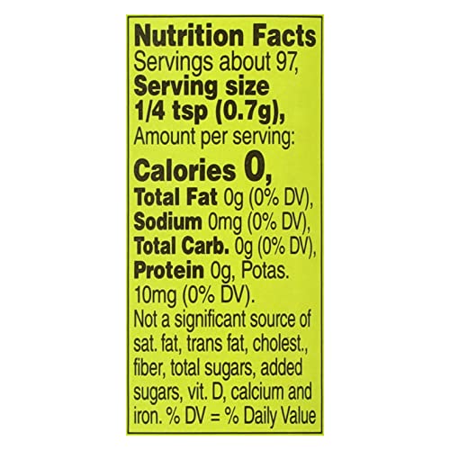 Dash Salt-Free Seasoning Blend, Fiesta Lime, 2.4 Ounce (Pack Of 8)