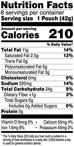Cheez-It Baked Snack Cheese Crackers, Original, Single Serve, 1.5 Oz Bags (8 Count)(Pack Of 6)