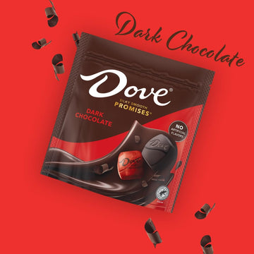 Dove Promises Dark Chocolate Easter Candy, 7.61 Oz Bag (Pack Of 8)