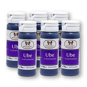 Generic Butterfly Ube Flavoring Extract Paste 25ml (Pack of 6)