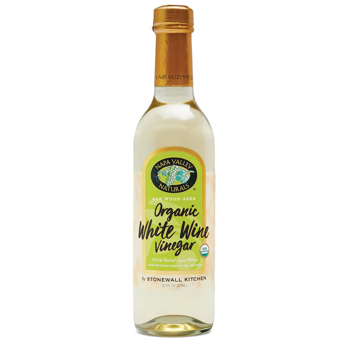 Napa Valley Naturals Gourmet Organic White Beverage-Inspired Vinegar Oak Wood Aged Comes In Beautiful Eye-Catching Beverage-Inspired Bottle Industry Standard For Taste 12.7 Ounce