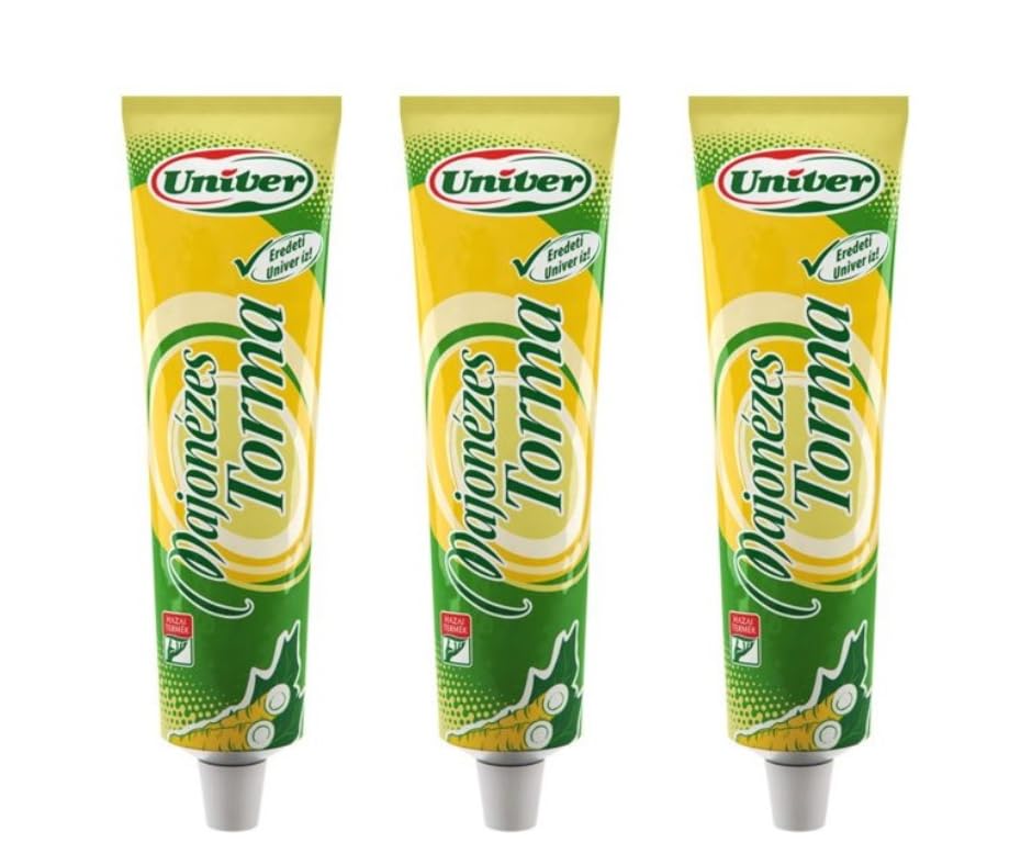 Univer Hungarian Horseradish with Mayonnaise, 3 x 160 g