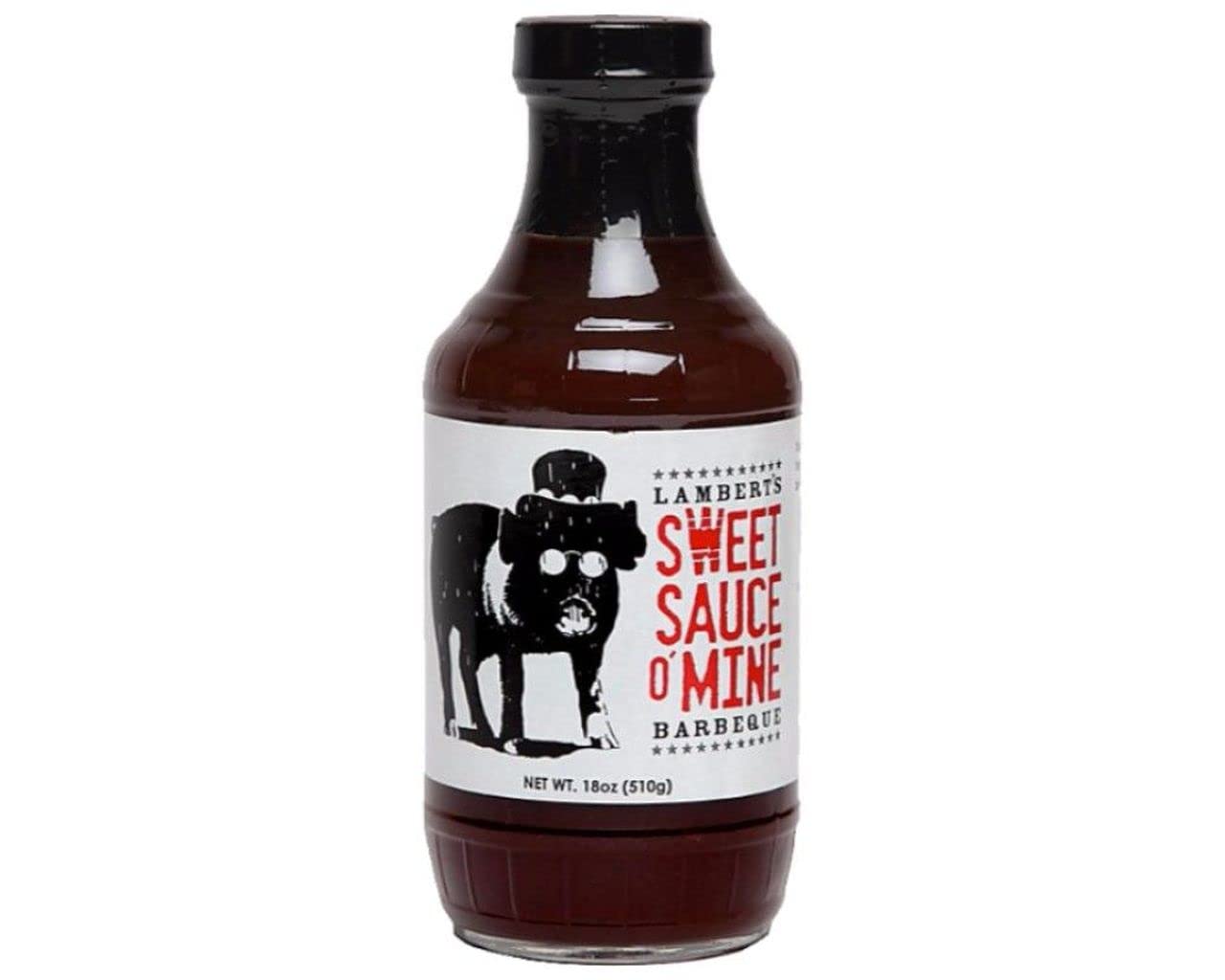 Lamberts Sweet Sauce O Mine BBQ Sauce 18 oz. - case of: 1