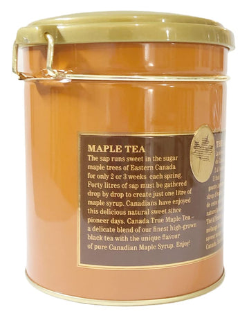 Canada True Premium Ceylon Black Tea -30 Tea Bags 60G Can Package (Maple Tea)