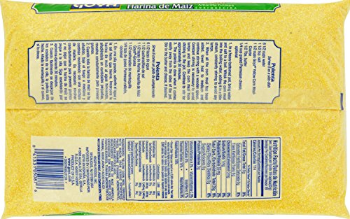 Goya Foods Coarse Yellow Corn Meal Enriched, 5 Pound