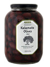 Parthenon Kalamata Olives in Brine with Red Wine Vinegar & Olive Oil, 52.91oz (3.3 lb)