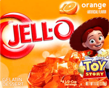 Jell-O Gelatin Dessert Orange, 6 Oz