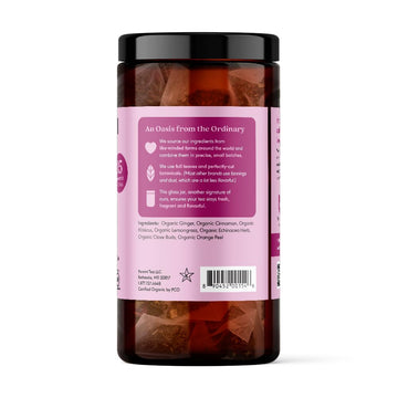 Paromi Wellness With Me Organic Herbal Tea, Signature Jar, 15 Count (Pack Of 6)