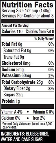 Oregon Fruit Blueberries In Light Syrup, 15 Ounce (Pack Of 8)