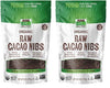 Now Foods, Organic Raw Cacao Nibs, Rich, Pure Cacao Bean Bits, Dark Chocolate Flavor, Certified Non-Gmo 8-Ounce (Packaging May V