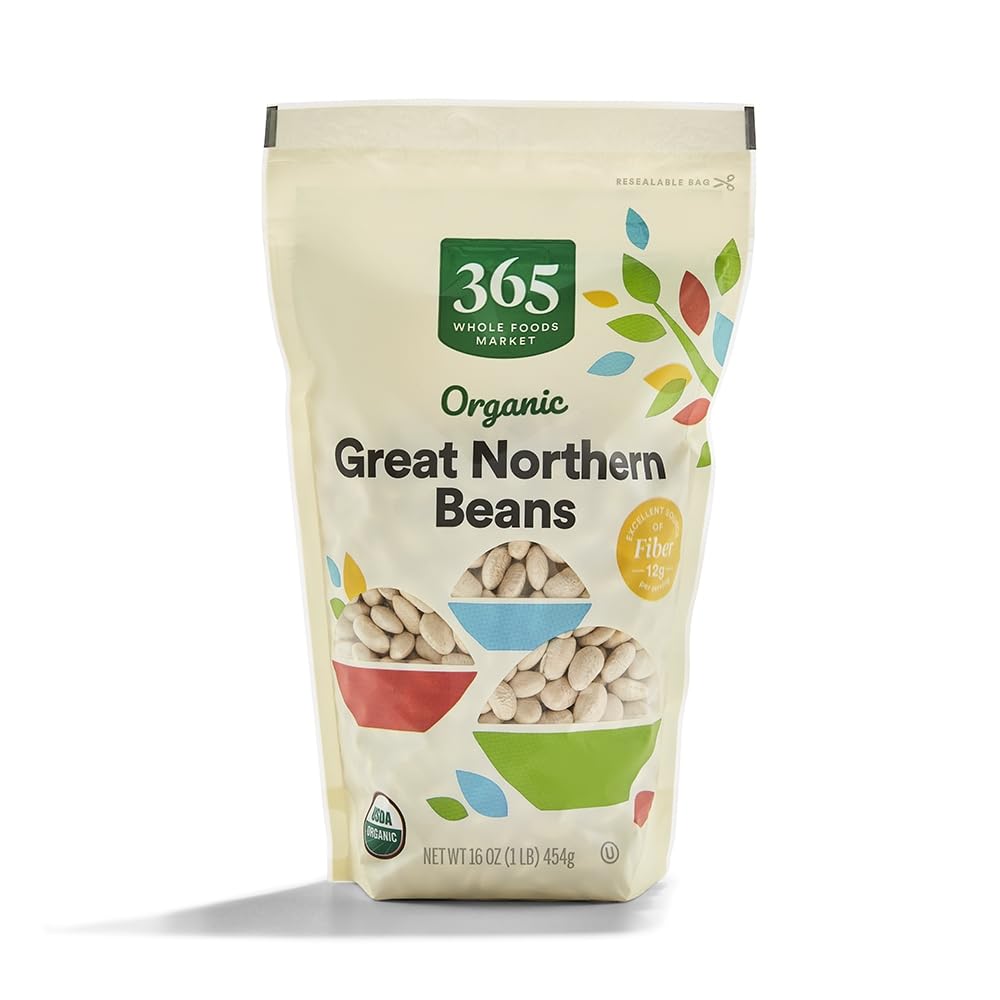 365 By Whole Foods Market, Beans Great Northern Organic, 16 Ounce