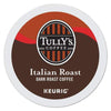 Tully'S Coffee, Italian Roast, Single-Serve Keurig K-Cup Pods, Dark Roast Coffee, 144 Count (6 Boxes Of 24 Pods)