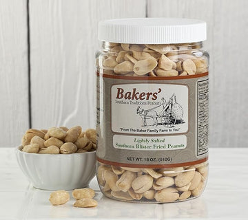 Generic Baker'S Southern Traditions Lightly Salted Blsiter Fried Peanuts 18Oz