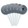 Dalton State College Secondary Logo Cupcake Picks Toppers Decoration Set of 6