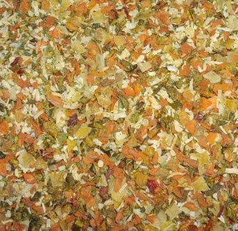 Vegetable Soup Blend Dried Dehydrated Vegetable Flakes 10 Oz Reclosable Bottle To Make Ramen Noodle Soup