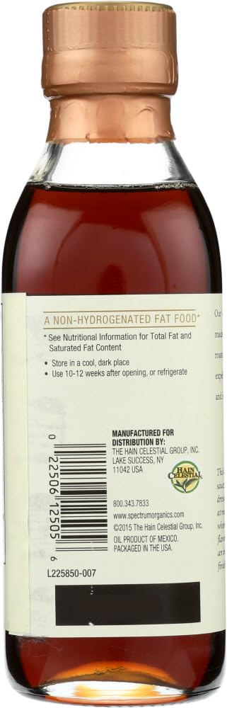 Spectrum Toasted Sesame Oil, 8-Ounce Bottles (Pack Of 6)