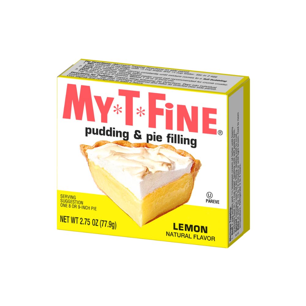 My-T-Fine Pudding And Pie Filling Lemon, 2.75 Oz (Pack Of 24)