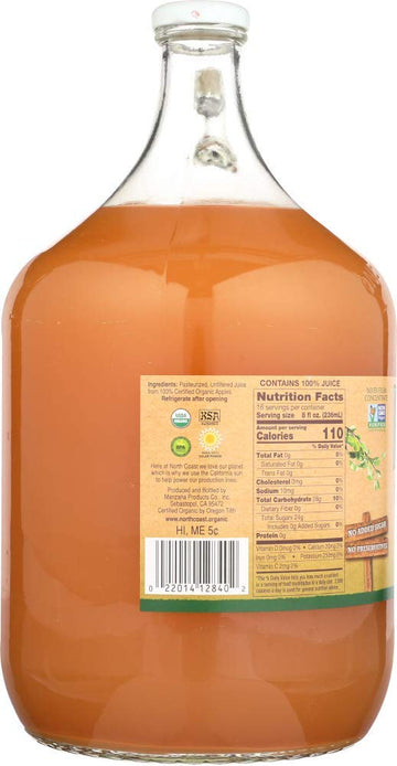 Og1 N Coast Apple Juice ( 4 X 128 Oz )