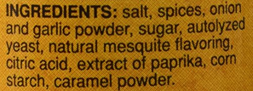 Everglades Cactus Dust BBQ Rub - Mesquite Flavor, 6 oz Seasoning for Ribs, Steaks, Chicken, Pork & Seafood - Perfect for Grilling & Smoking