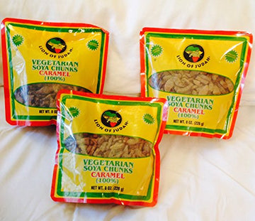 Vegetarian Soya Chunks Carmel 8 Oz (6 Pk)