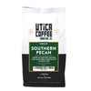 Utica Coffee Roasting Co. Decaf Southern Pecan | Specialty Flavored Medium Roast Ground Coffee | 16 Oz Reclosable Bag