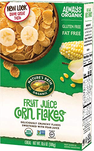 Nature's Path Organic Fruit Juice Sweetened Corn Flakes, 10.6 Ounce