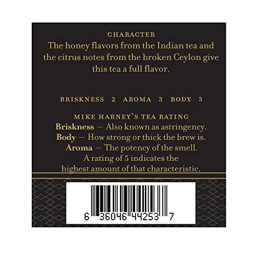 Harney & Sons Ceylon & India Tea| 4Oz Tin, Loose Leaf Tea, Also Known As Orange Pekoe