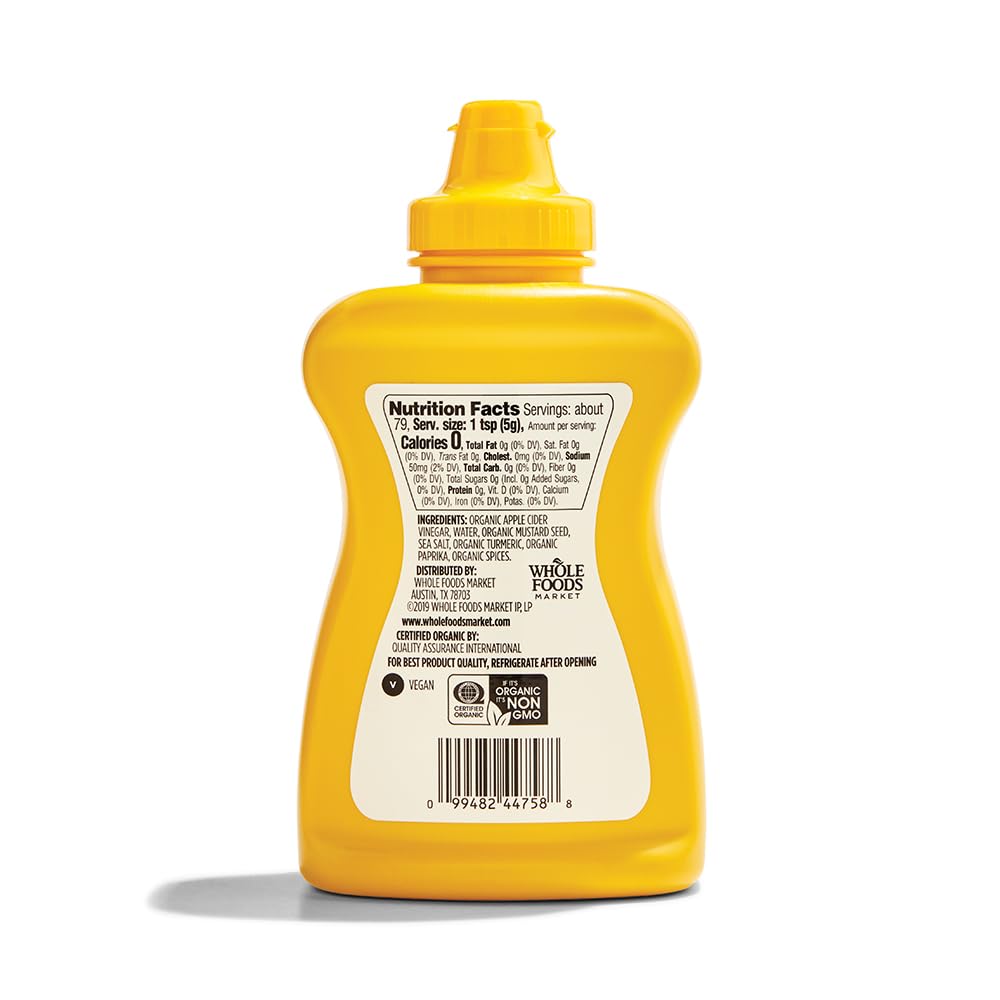 365 By Whole Foods Market, Mustard Yellow Organic, 14 Ounce