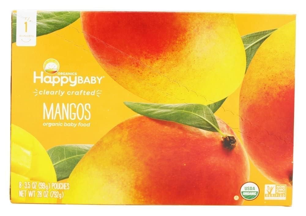 Happy Baby Clearly Crafted Mango - Case Of 16 - 35 Oz(D0102H5N7Zp)